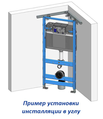WALLBOX комплект крепления модуля инсталляции в углу WALLBOX комплект крепления модуля инсталляции в углу